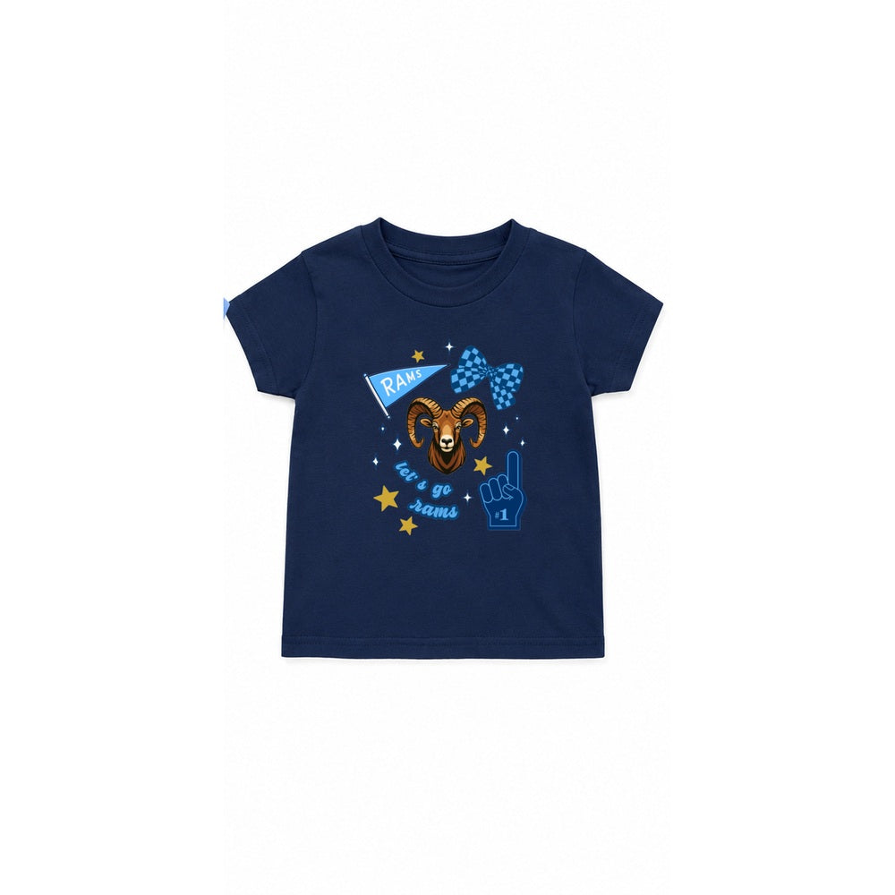 Rams Fun toddler T-shirt in navy