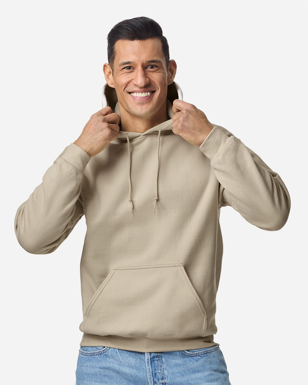 Oversized School Spirit Across-the-Back – Heavy Blend™ Hooded Sweatshirt