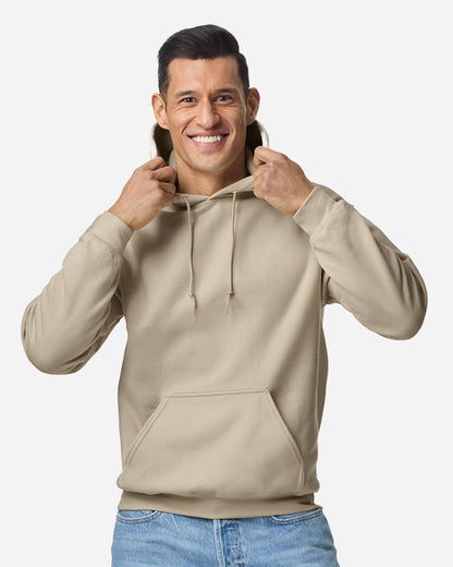 Oversized School Spirit Across-the-Back – Heavy Blend™ Hooded Sweatshirt