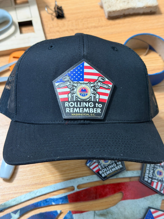 Rolling to Remember Logo UV Patch Hat