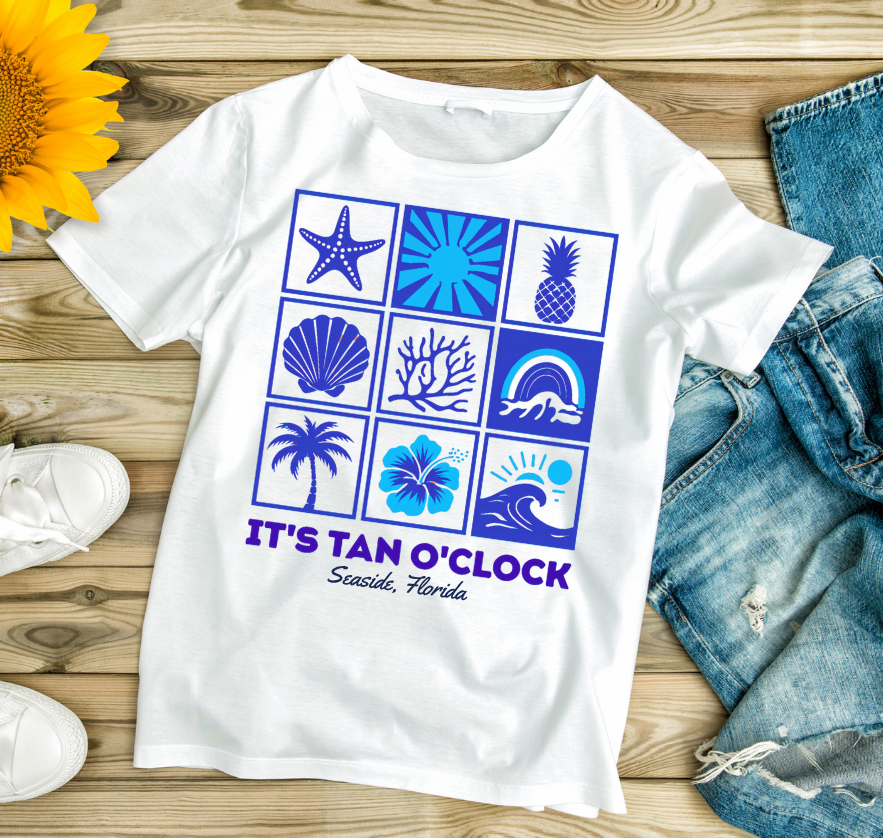 Tan O'Clock T-Shirt