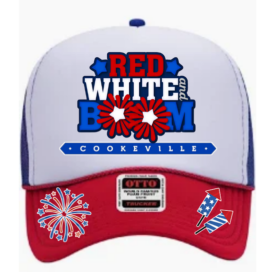 Red White and Boom Hat