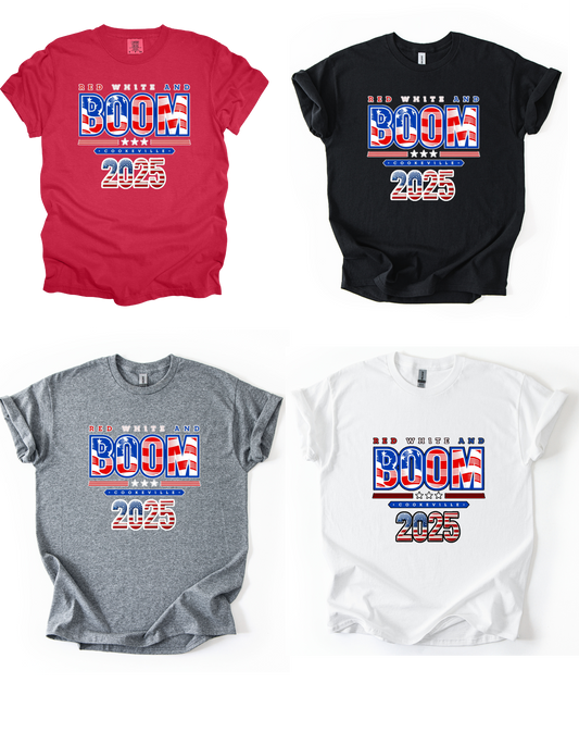 Red White and Boom Shirt