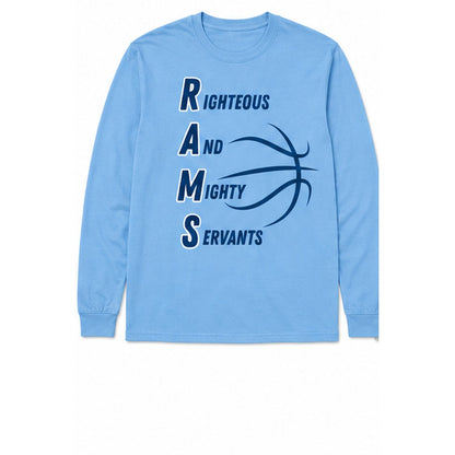 Rams Acronym long-sleeve in carolina blue