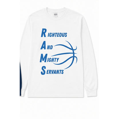 Rams Acronym long-sleeve in white