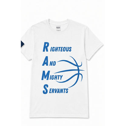 Rams Acronym tshirt in white