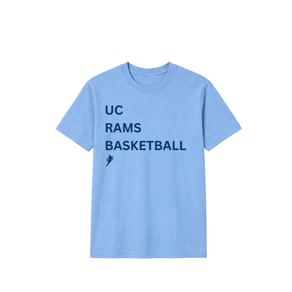 Rams Type cotton T-shirt in Carolina blue