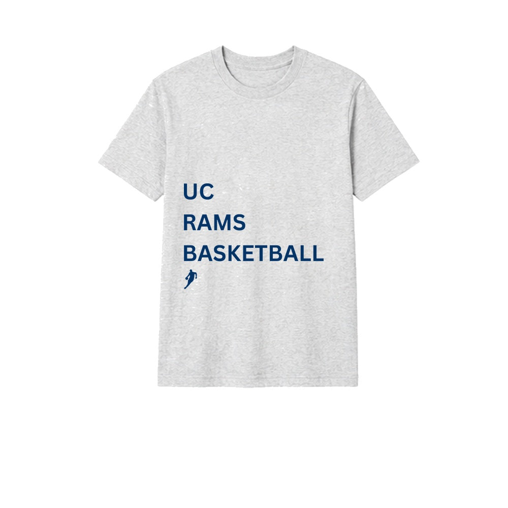 Rams Type cotton T-shirt in light gray