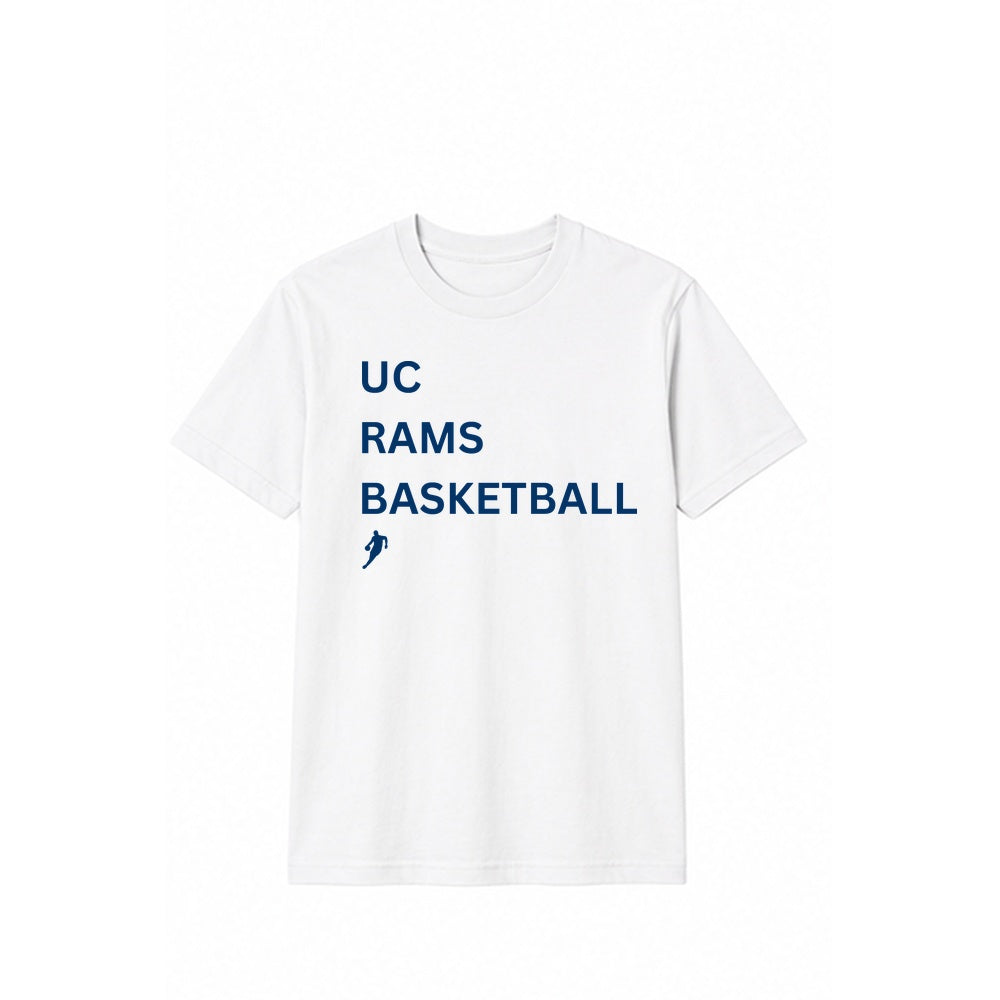 Rams Type cotton T-shirt in white