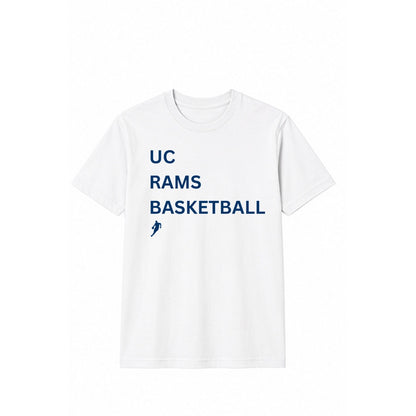 Rams Type cotton T-shirt in white