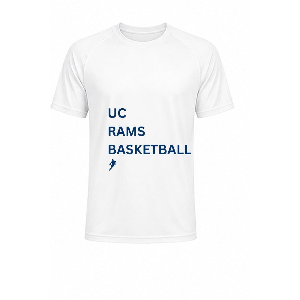 Rams Type performance T-shirt in white