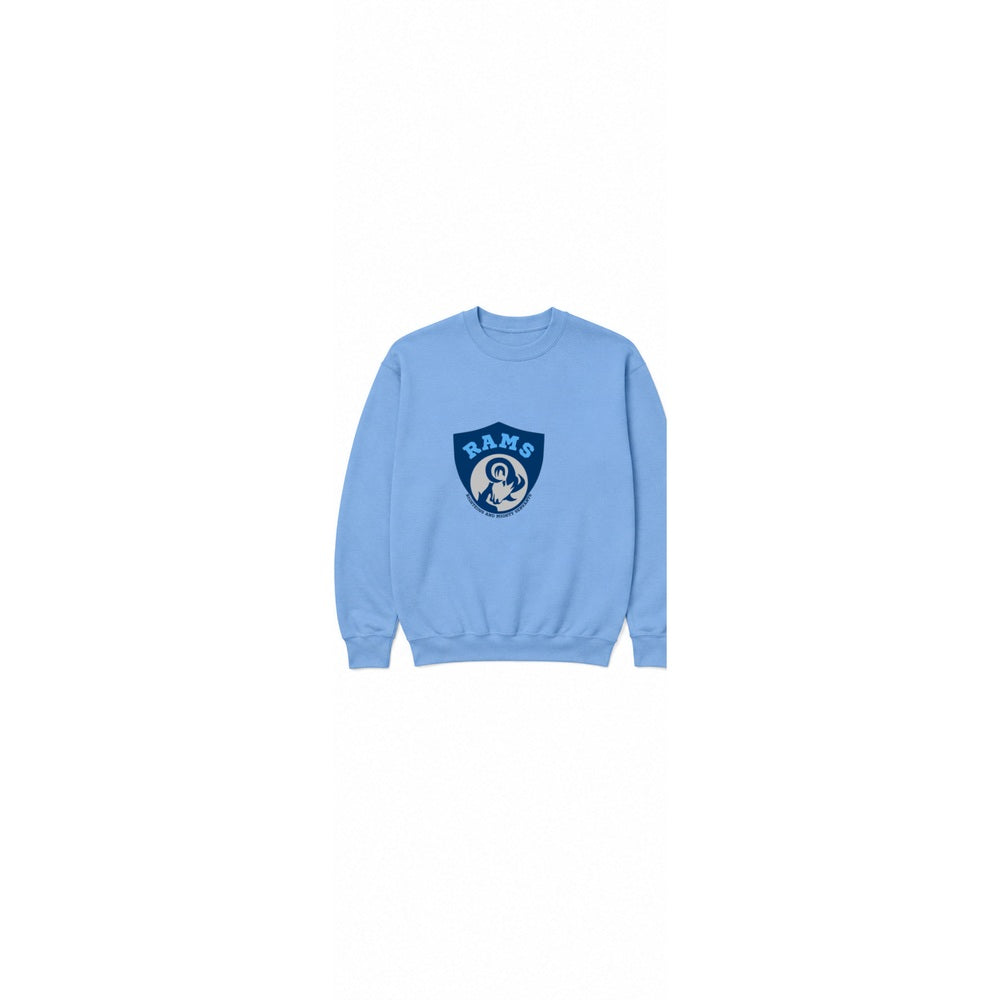 Rams Logo sweatshirt in carolina blue