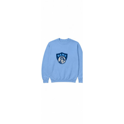 Rams Logo sweatshirt in carolina blue