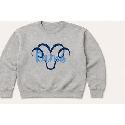 Rams Loopy sweatshirt in gray