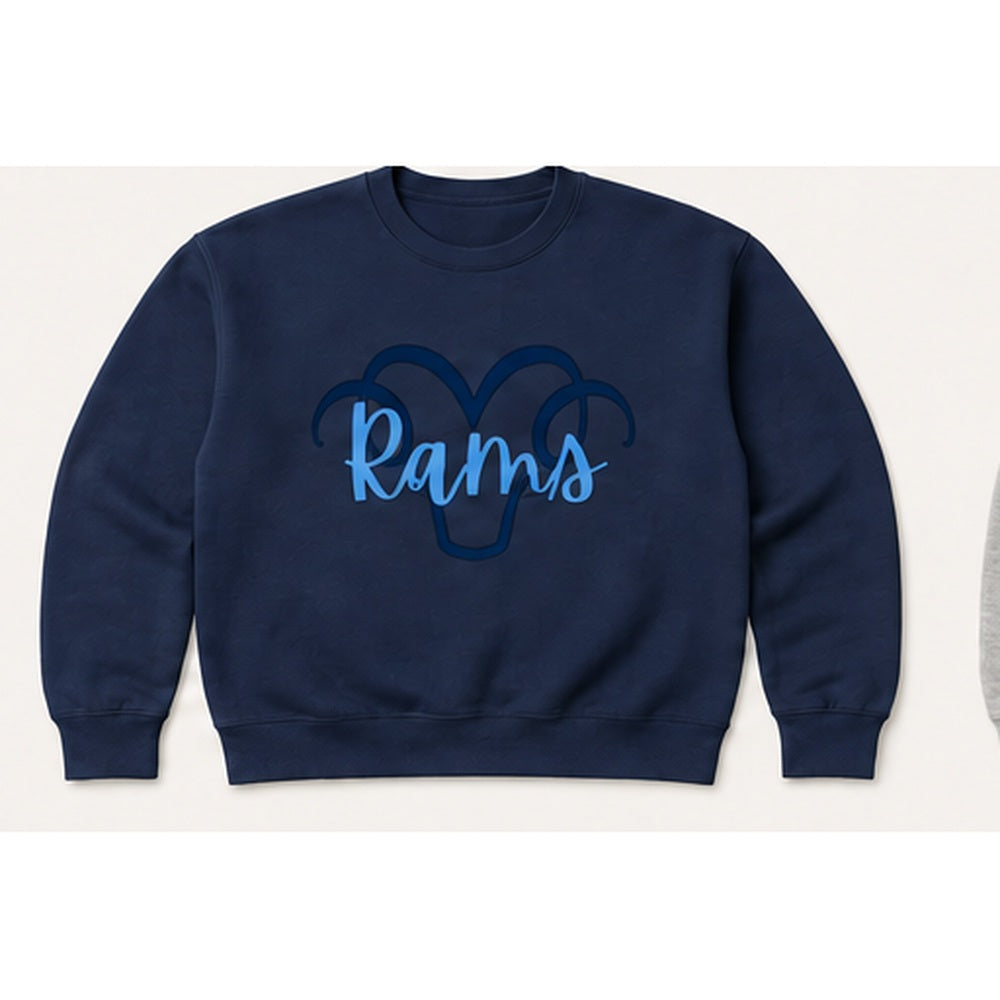 Rams Loopy sweatshirt in navy