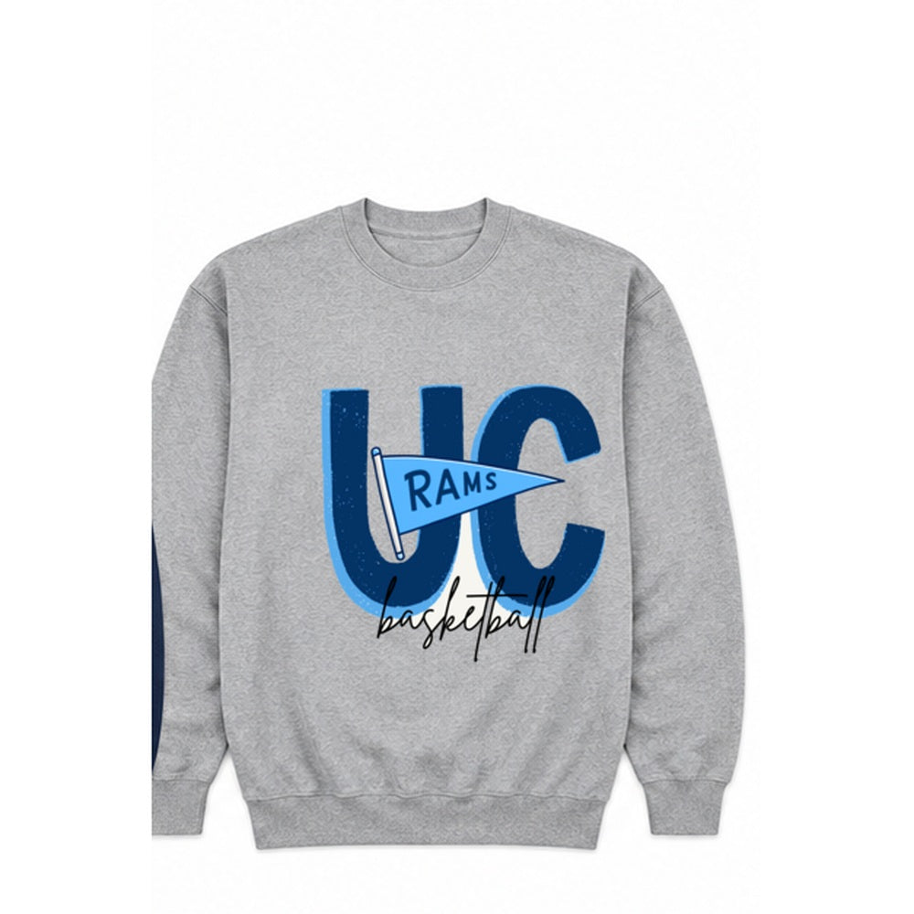Rams Pennant sweatshirt in gray