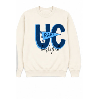 Rams Pennant sweatshirt in ivory