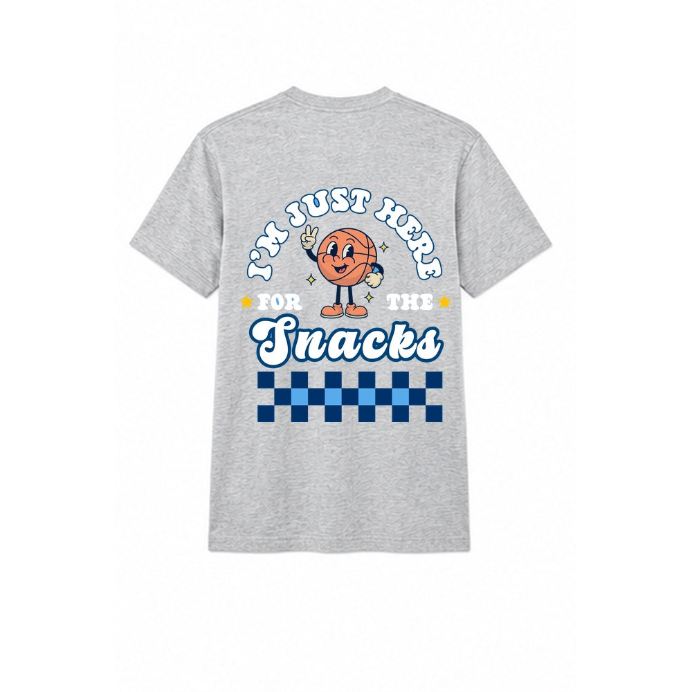 Rams Kids adult T-shirt back in light gray