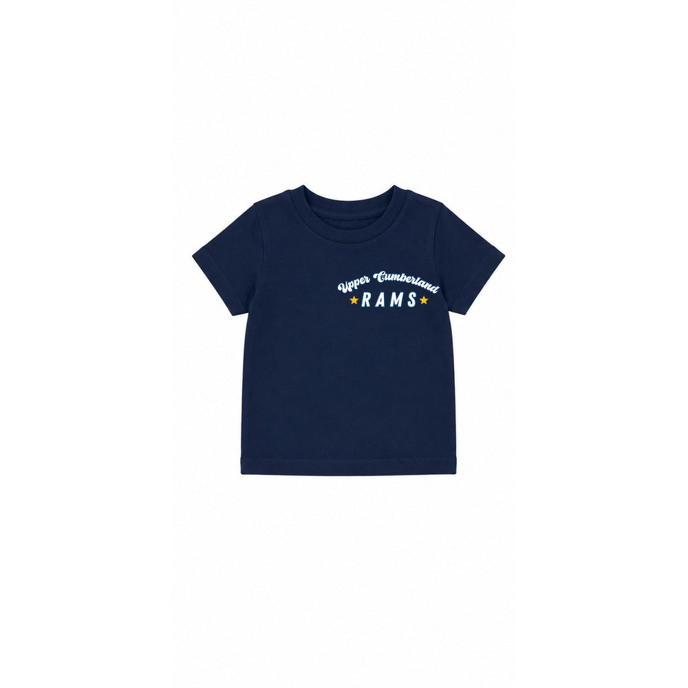 Rams Kids toddler T-shirt front in navy