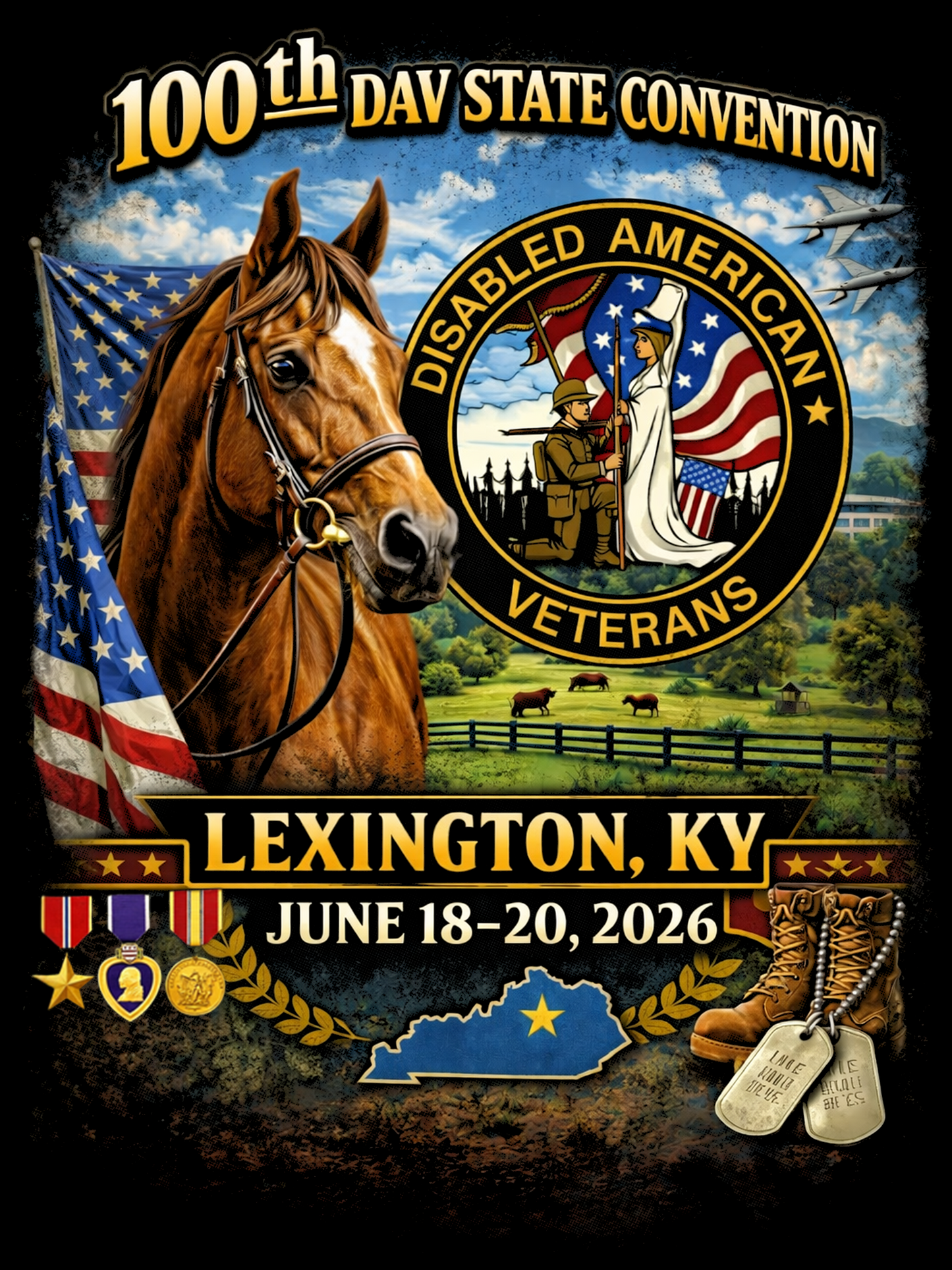 Kentucky DAV State Convention Shirt